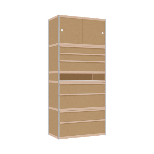 [400538000] Cabinet (225.5x100x52 cm)