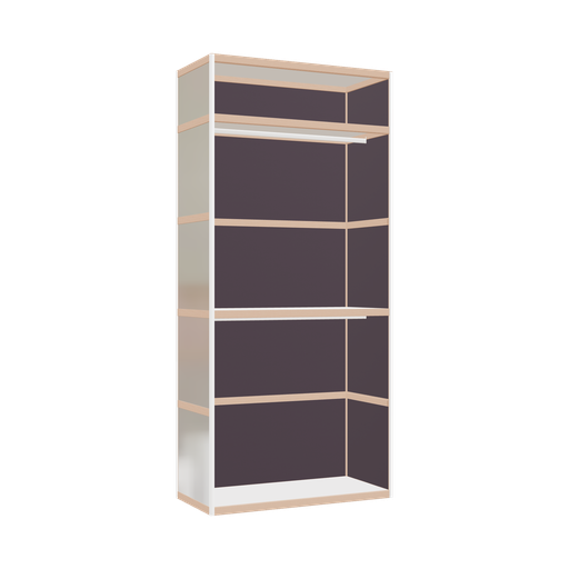 [400538008] Wardrobe (239x110x52 cm)