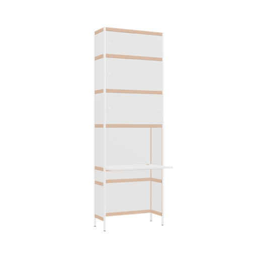 [400538029] Cantilevered desk (237.5x80x53.6 cm)