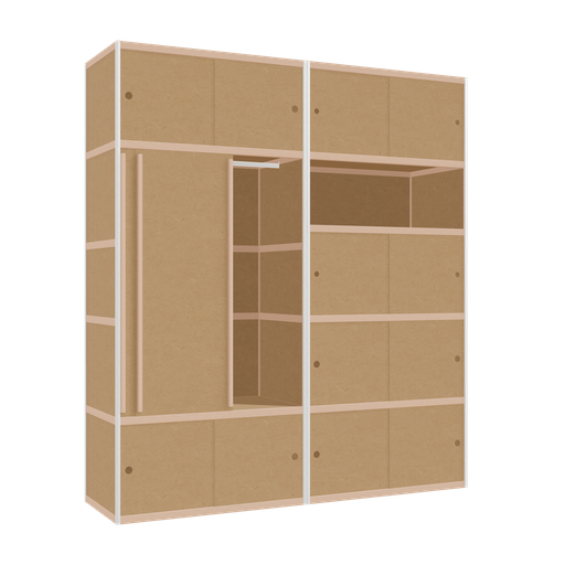 [f167123] Furniture (249x220x62 cm)