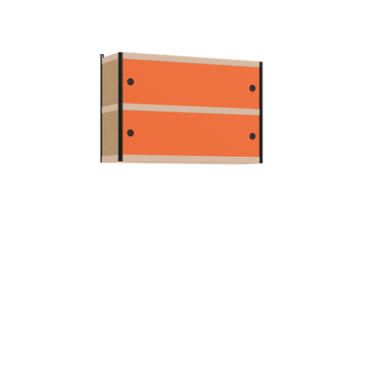 [400538056] Hanging cabinet (66x100x32 cm)