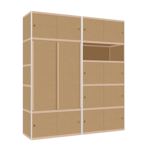 [f167126] Furniture (249x220x62 cm)