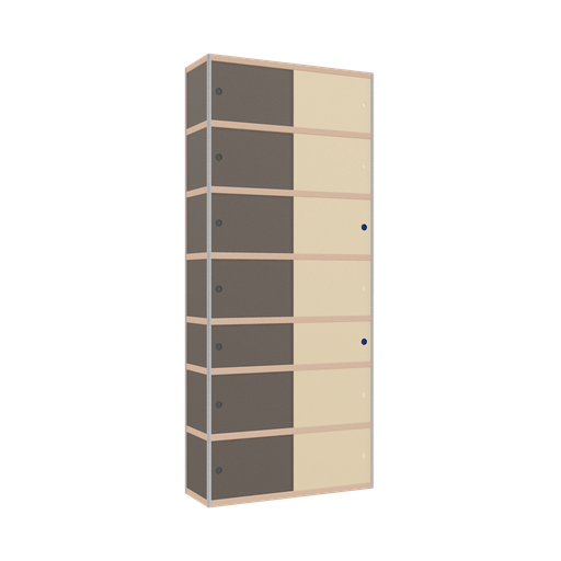 [400538070] Kast (281x120x42 cm)