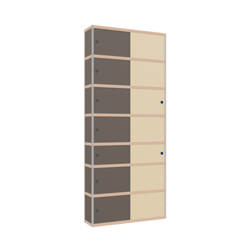 [400538072] Kast (281x120x32 cm)