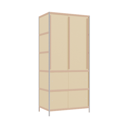 [400538126] Wardrobe (219x100x62 cm)
