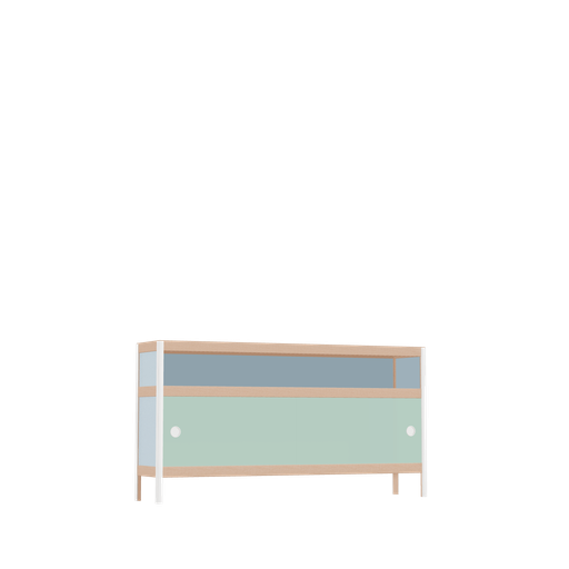 [400538148] Cabinet (62.5x120x25 cm)