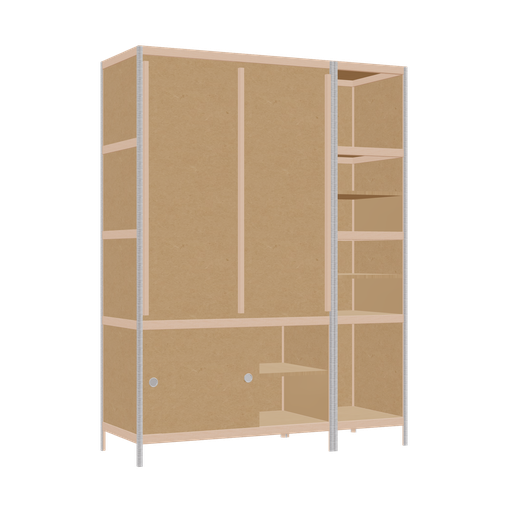 [f167158] Furniture (188x142x52 cm)