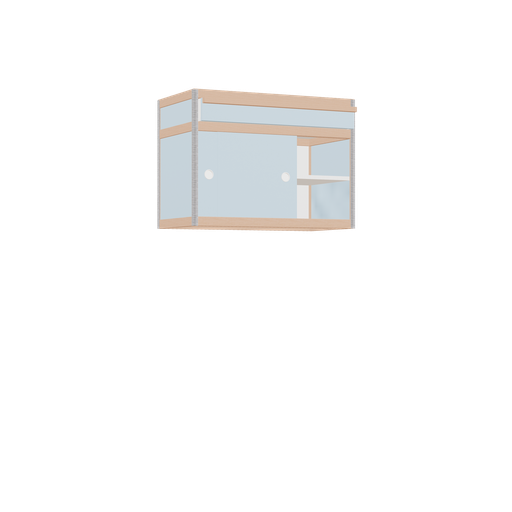 [400538185] Zwevende kast (59x80x42 cm)