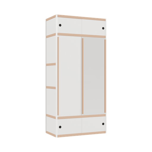 [400538215] Kleerkast (209x100x52 cm)