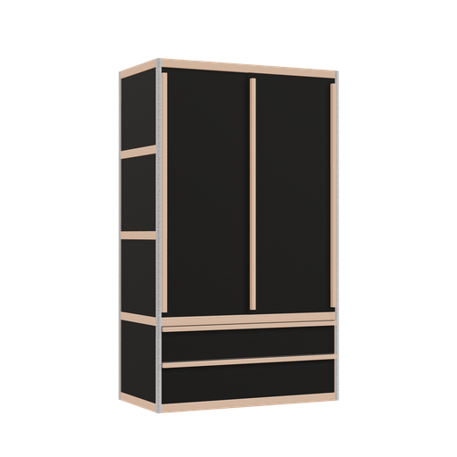 [400538291] Wardrobe (168x100x52 cm)