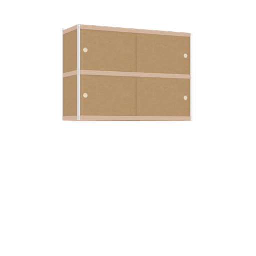 [400538292] Zwevende kast (86x120x42 cm)