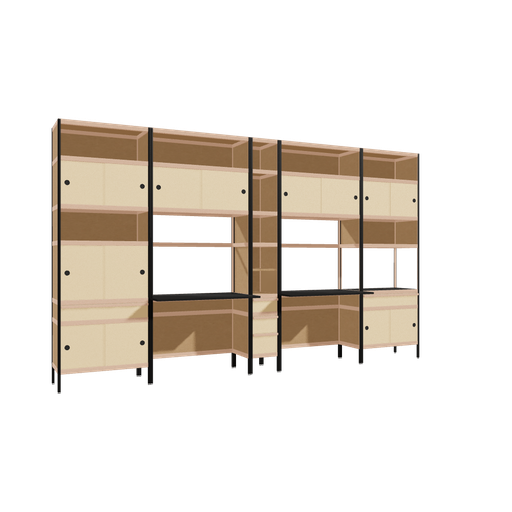 [f167217] Furniture (232.5x392x63.6 cm)