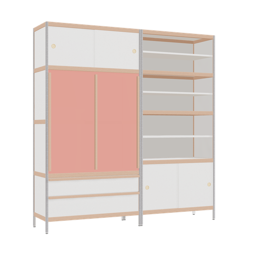 [f167233] Furniture (199x190x42 cm)