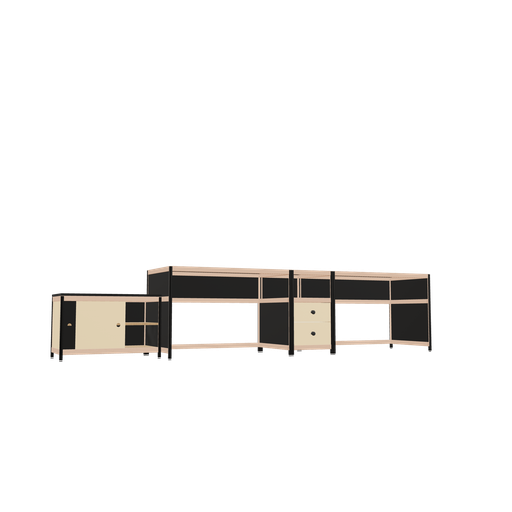 [f167235] Furniture (74x342x62 cm)