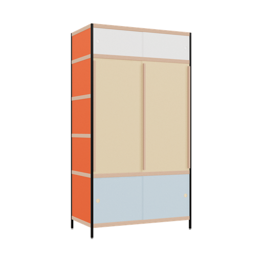 [400538332] Kleerkast (220x120x62 cm)