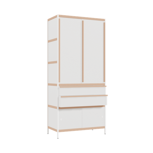 [400538459] Kleerkast (220x100x52 cm)