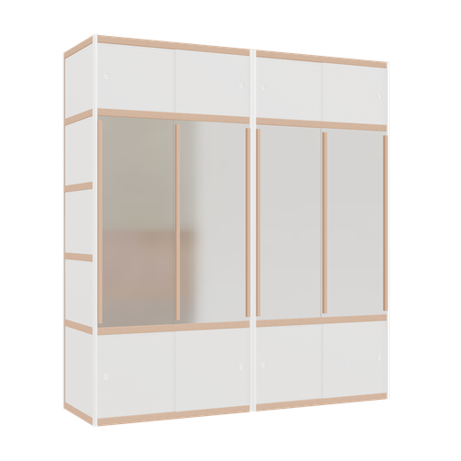 [f167300] Furniture (219x200x62 cm)