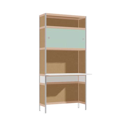 [400538488] Bureau débordant (189.5x90x53.6 cm)