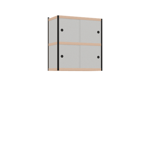 [400538497] Zwevende kast (86x80x42 cm)