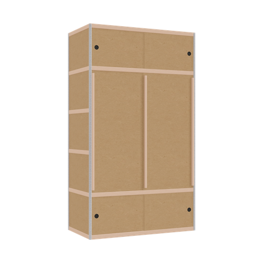 [400440986] Wardrobe (209x120x62 cm)