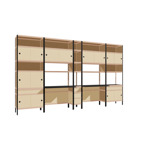 [f167325] Furniture (232.5x392x63.6 cm)