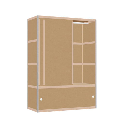 [400538543] Penderie (168x120x52 cm)