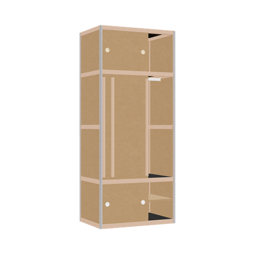 [400538544] Wardrobe (188x80x52 cm)
