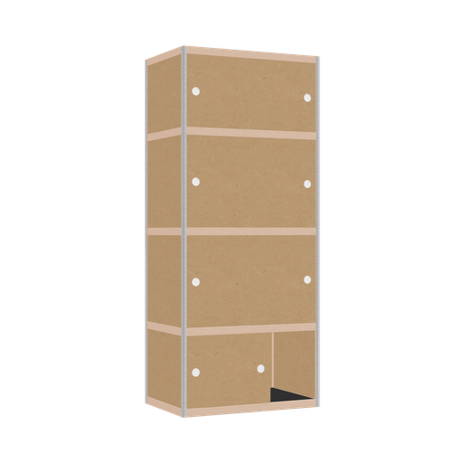 [400538545] Kast (188x80x52 cm)