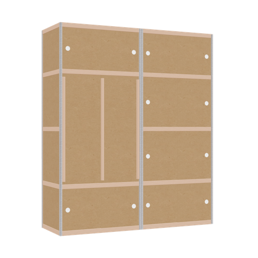 [f167328] Furniture (188x160x52 cm)