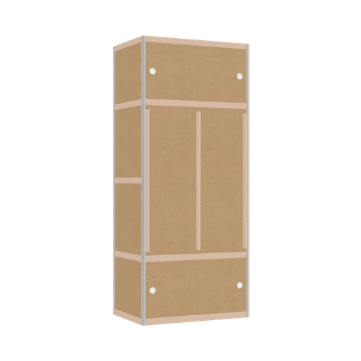 [400538546] Wardrobe (188x80x52 cm)