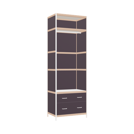 [400538585] Wardrobe (237x80x52 cm)