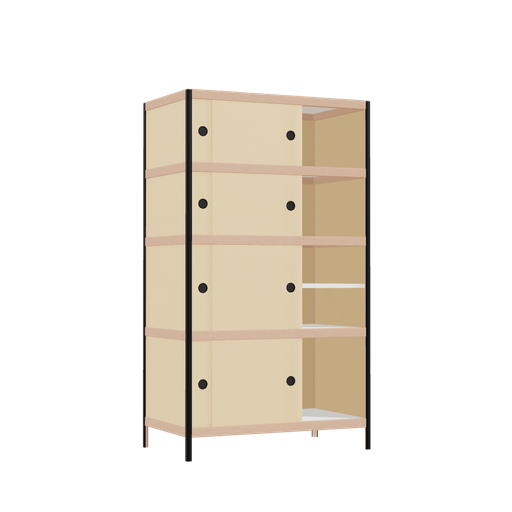 [400538619] Armoire (158x90x52 cm)