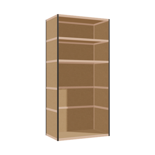 [400538641] Étagère (229x110x62 cm)