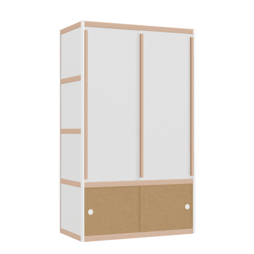 [400510625] Kleerkast (168x100x52 cm)