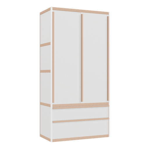 [400511331] Wardrobe (198x100x52 cm)