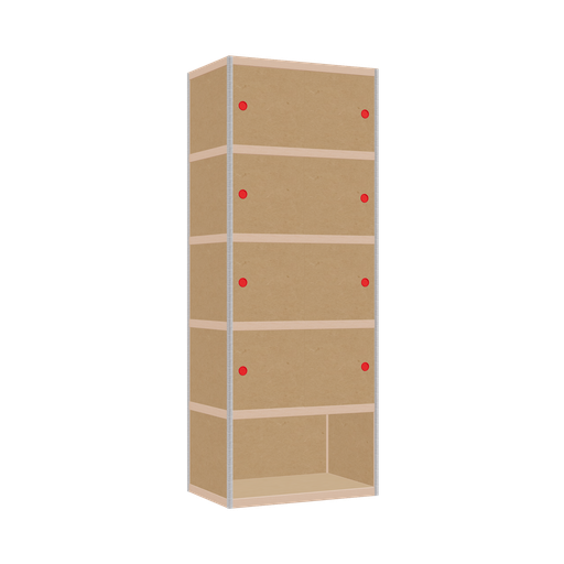 [400538705] Kast (209x80x52 cm)