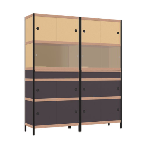 [f167421] Furniture (186.5x160x42 cm)