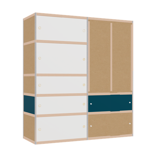 [f167423] Meubels (199x180x62 cm)