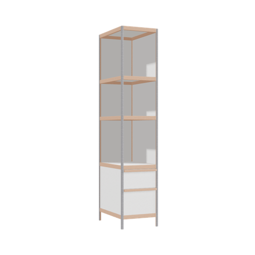[400499405] Shelf (208x42x62 cm)