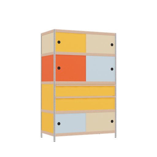 [400538796] Armoire (155x100x52 cm)