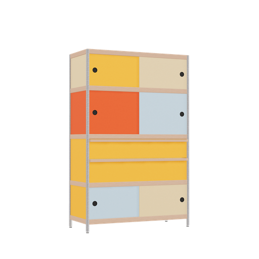 [400538801] Armoire (155x100x42 cm)