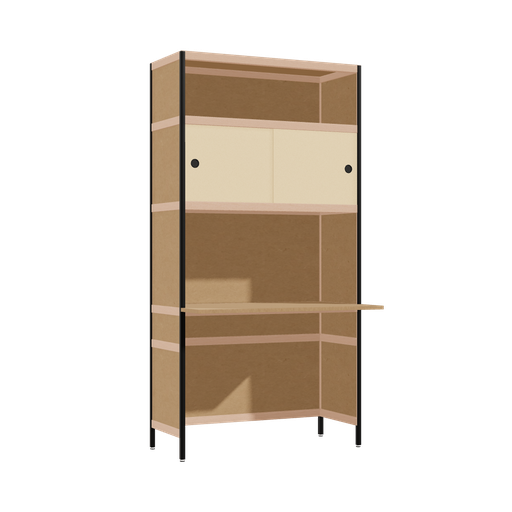 [400538818] Cantilevered desk (196.5x100x63.6 cm)