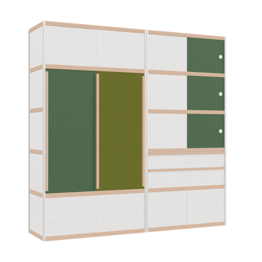 [f167449] Furniture (209x210x52 cm)