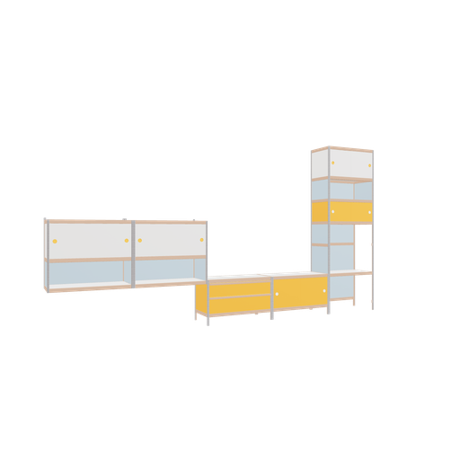 [f167455] Meubels (230x440x42 cm)