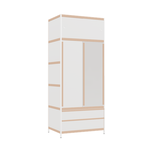 [400538917] Wardrobe (216x90x62 cm)