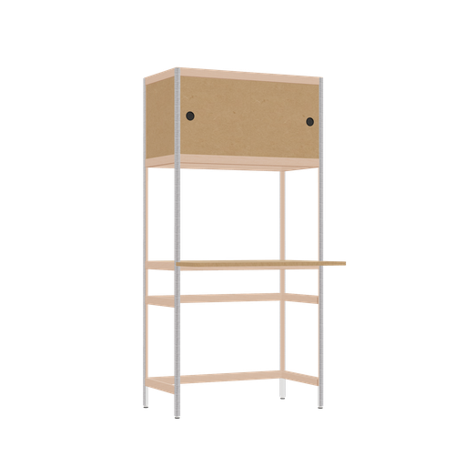 [400538970] Overhangend bureau (165.5x80x63.6 cm)