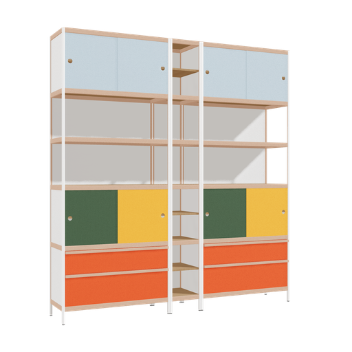 [f167508] Furniture (250x232x42 cm)