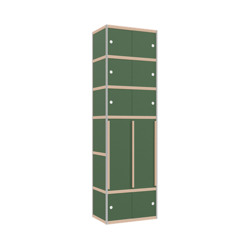 [400539007] Wardrobe (270x80x52 cm)