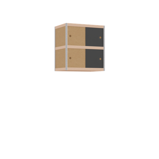 [400539031] Hanging cabinet (66x62x42 cm)