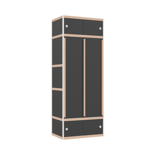 [400539082] Wardrobe (209x80x52 cm)